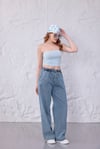 Mavi Comfort Beli Lastikli Pantolon
