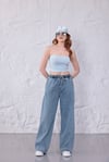 Mavi Comfort Beli Lastikli Pantolon