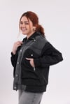 Mix Beyaz Denim Garnili Premium Ceket