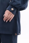 Taş işlemeli tensel kumaş premium pantolon tunik takım