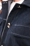 Üçlü Denim Etekli Takım