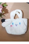Anime Sanrio Kuromi Kawaii Peluş El Çantası