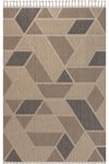 Bukleli Modern Iskandinav Bej Kahve Makine Halısı Yolluk Mutfak Salon Oturma Odası Koridor Sisal
