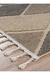 Bukleli Modern Iskandinav Bej Kahve Makine Halısı Yolluk Mutfak Salon Oturma Odası Koridor Sisal