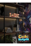 Led Işıklı Love Yazısı Gece Lambası