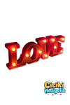 Led Işıklı Love Yazısı Gece Lambası