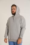 3 Iplik Erkek Regular Fit Kapüşonlu Içi Yumuşak Tüylü Pamuklu Sweatshirt