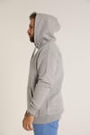 3 Iplik Erkek Regular Fit Kapüşonlu Içi Yumuşak Tüylü Pamuklu Sweatshirt