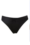 Kadın Siyah Tokalı Bikini Altı