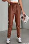 Model Deri içi şardonlu Deri Pantolon