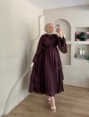 Agata Valon Kol Kat Detay Elbise