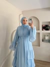 Agata Valon Kol Kat Detay Elbise