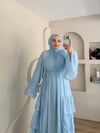 Agata Valon Kol Kat Detay Elbise