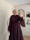 Agata Valon Kol Kat Detay Elbise