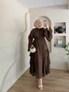 Agata Valon Kol Kat Detay Elbise