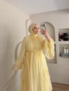 Agata Valon Kol Kat Detay Elbise
