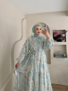 Almira Belden Bağlamalı Elbise