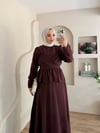 Almond Omuzdan Bağcık Detaylı Etekli Takım