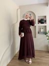 Almond Omuzdan Bağcık Detaylı Etekli Takım