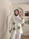 Bebe Yakalı Yıldız Hırka