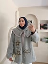 Bebe Yakalı Yıldız Hırka