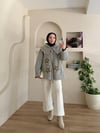 Bebe Yakalı Yıldız Hırka