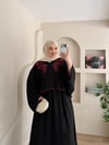 Begonia Çiçek İşlemeli Etekli Takım