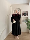 Begonia Çiçek İşlemeli Etekli Takım