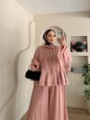 Choco Keten Pantalonlu Takım
