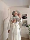 Çiçek Baskılı Oversize Bluz