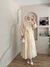Çiçek Brodeli Kuşaklı Takım