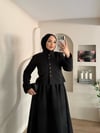 Crop Ceket Etekli Takım