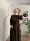 Crush Büzgü Detay Elbise
