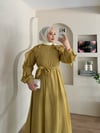 Dimitra Omuz Fırfır Detay Elbise