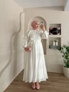 Dimitra Omuz Fırfır Detay Elbise