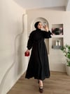 Dimitra Omuz Fırfır Detay Elbise