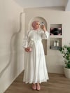 Dimitra Omuz Fırfır Detay Elbise