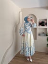 Eftelya Desenli Etekli Takım