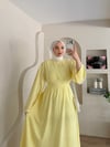 Elya Bel Pileli Elbise