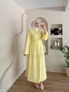 Elya Bel Pileli Elbise