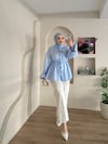 Estelle Çiçek Detay Gömlek