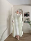 Fırfırlı Şifon Abaya 