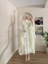 Fırfırlı Şifon Abaya 