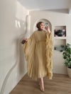Fırfırlı Şifon Abaya 