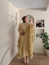 Fırfırlı Şifon Abaya 