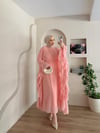 Fırfırlı Şifon Abaya 