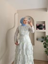 Firuze Kat Detay Elbise