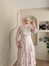 Firuze Kat Detay Elbise