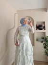 Firuze Kat Detay Elbise