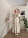 Flower Çiçek Desenli Etekli Takım 